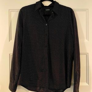Ralph Lauren polka dot shirt
